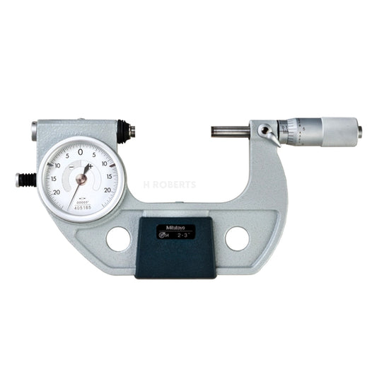 Mitutoyo 510-133 Indicating Mictometer, Range 2-3", Graduation 0.0001"