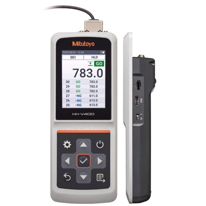 Mitutoyo 810-306 HH-V400 Impact Type Leeb Hardness Tester, Model Hardmatic HH-V400 (Leeb)