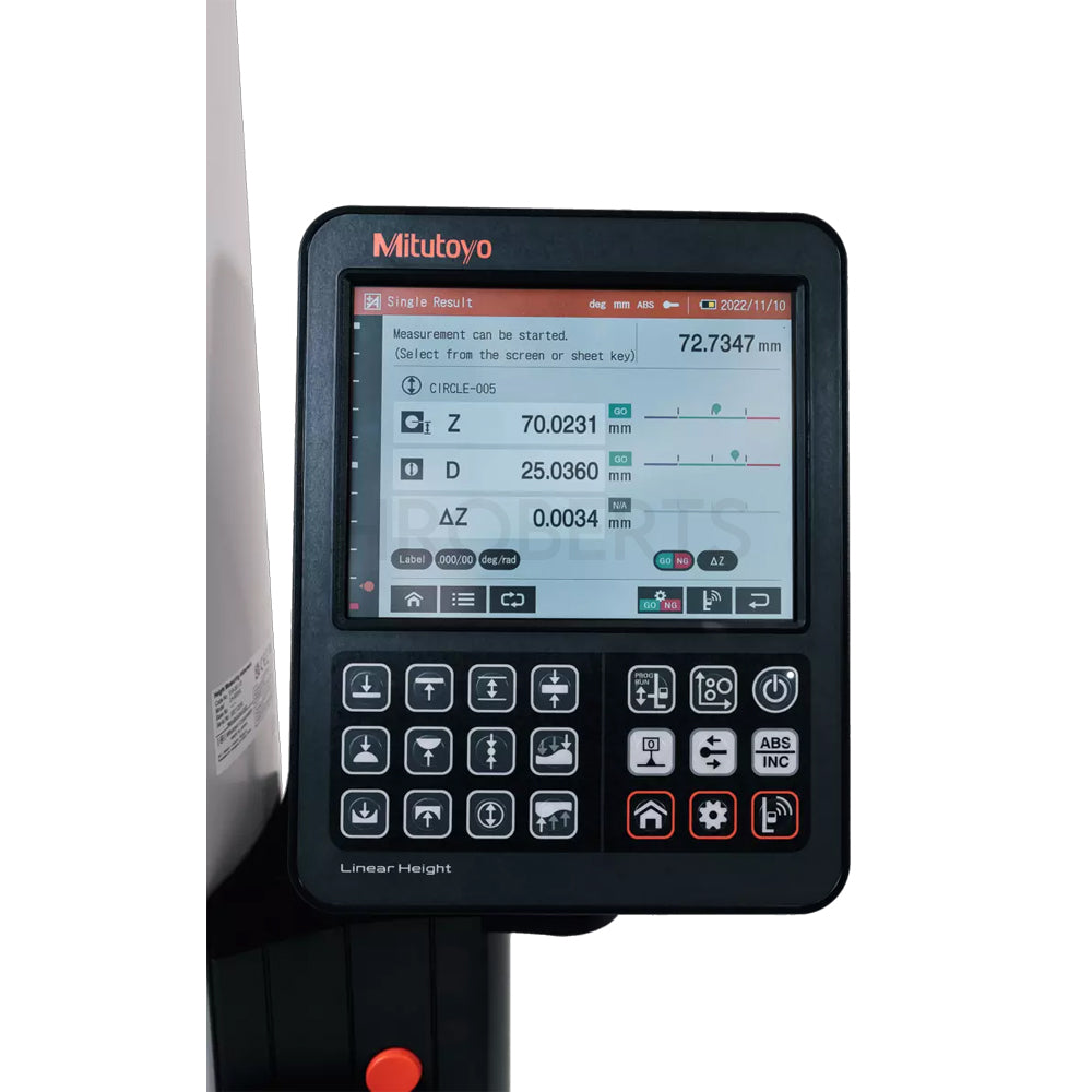 Mitutoyo LH-600F - 518-360-13, 2D Height Gauge 0-600mm/0-24", Motorised with air cushion (No Grip Handle)