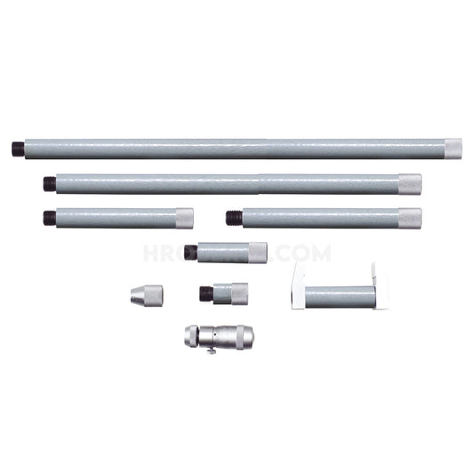 Moore & Wright MW300-04 Extension Tube Inside Micrometer, Range 150-2000mm, Graduation 0.01mm