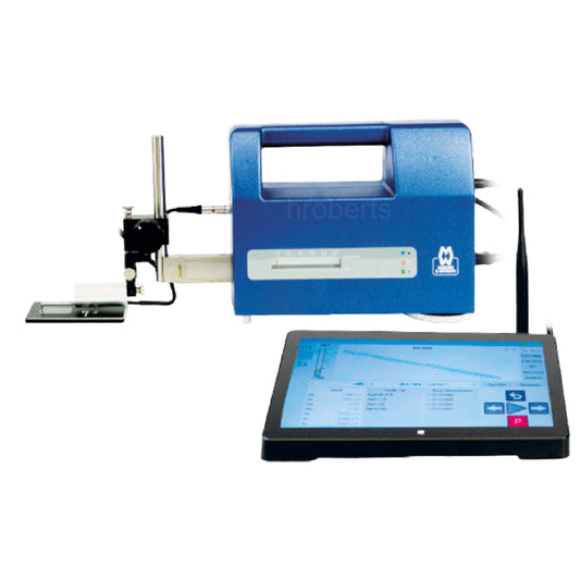 Moore & Wright MWT-1300 Profilometer with Microsoft Tablet, 0.0016μm (Range ±100μm), 0.016μm (Range ±1000μm)