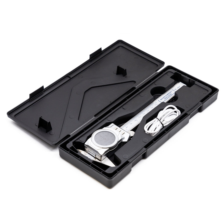 Moore & Wright MW148-15D Digital Digital Caliper, Range 0-150mm / 0-6", Resolution 0.01mm / 0.0005"