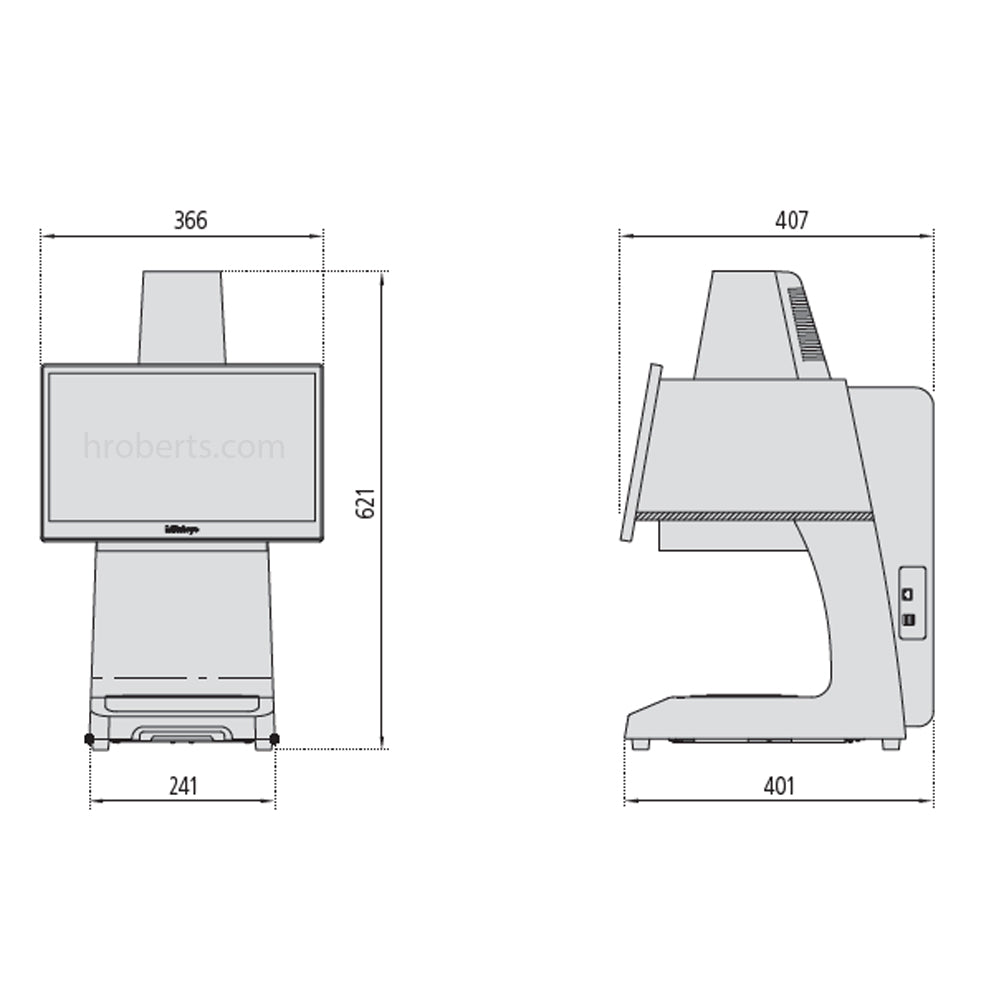 Mitutoyo 359-752-11 QM-Fit Compact Vision Measuring Machine - SMART VISION SYSTEM QM-Fit