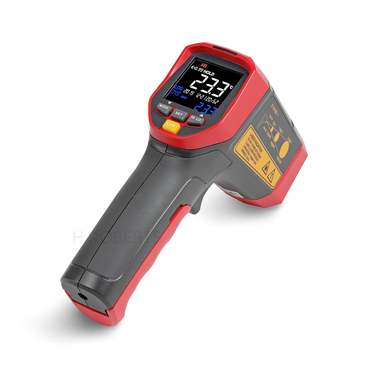 Sauter JIT 200 Thermometer, Max 1100 °C, Min -32 °C, Infrared thermometer for industry, environmental engineering and maintenance work