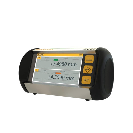 Sylvac 30-804-1063 D62S Digital Display Unit Advanced, Resolution up to 0.0001mm / 0.1μm, Bluetooth, Output Data USB / RS232, 2 Probe Inputs, Mains and Battery