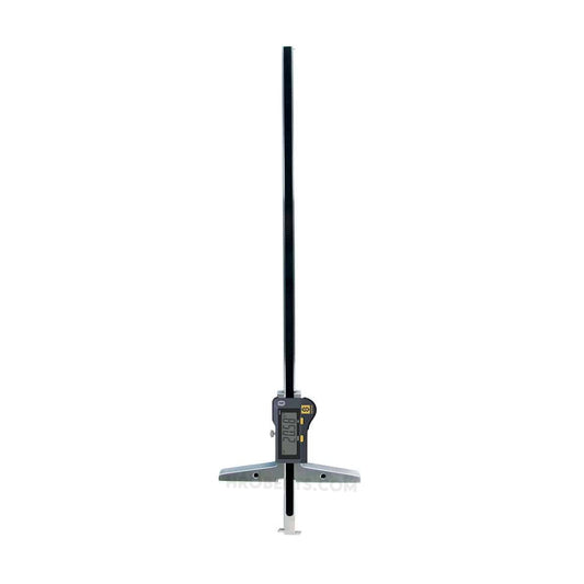 Sylvac 30-812-1605 Digital Depth Gauge, Range 0-500mm, Resolution  0.01mm, 100mm Wide Bridge with Two Fixed Measuring Jaws