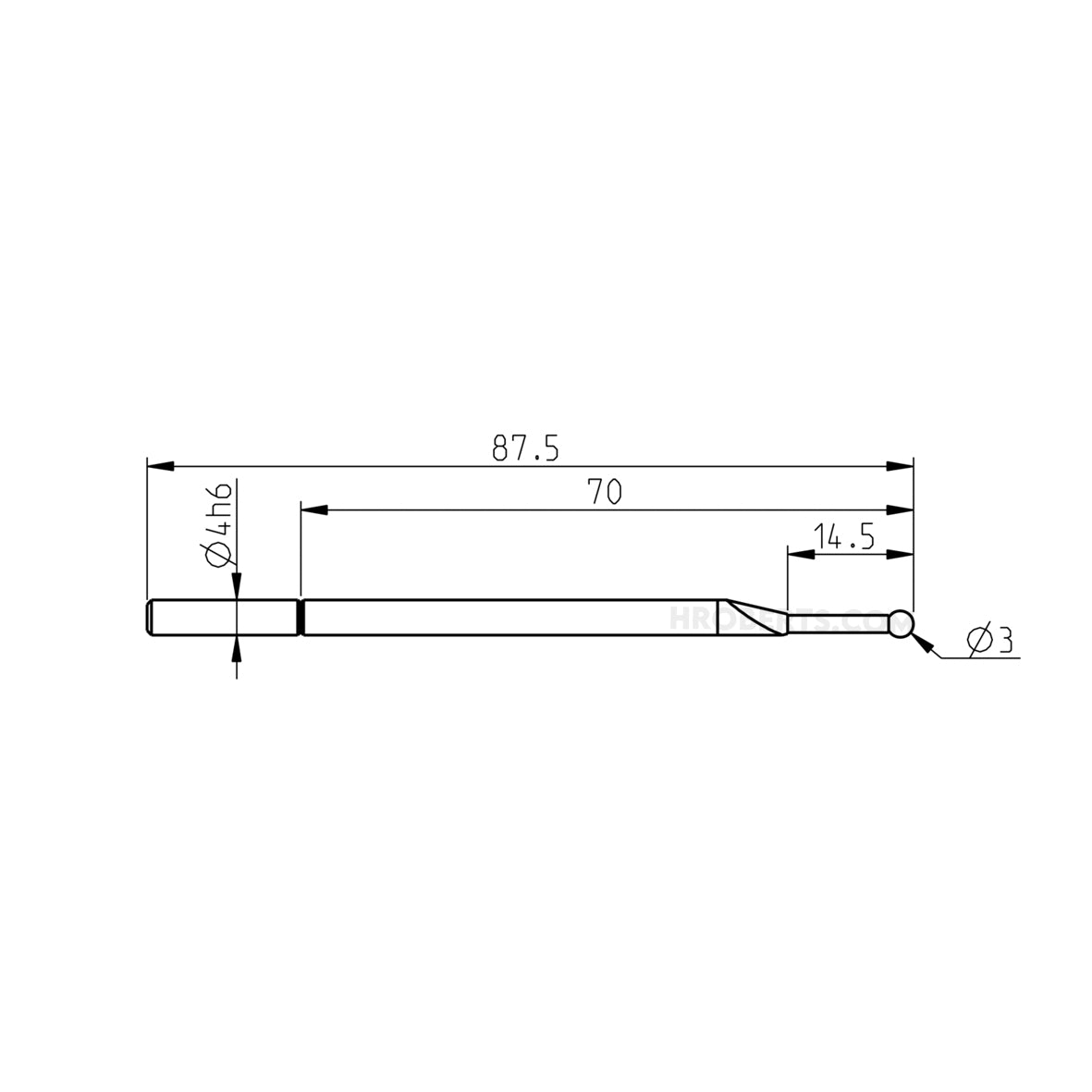 Sylvac 30-930-2101 Ruby ball probe 3mm Diameter
