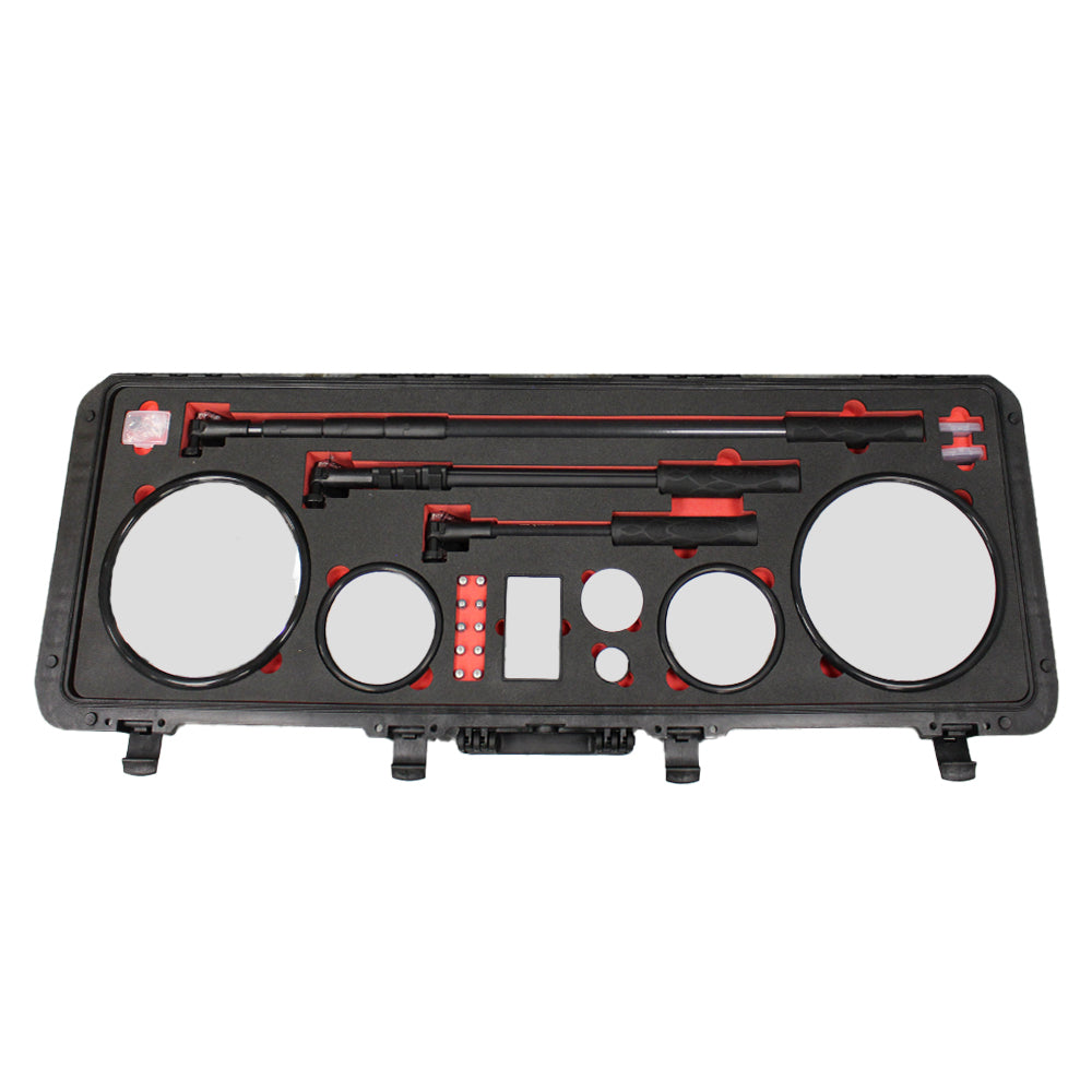 Red Range TSK11-00 Telescopic Search Kit, 3 Arms, 7 Mirrors, 3 Lighpods and accessories, supplied in a hardshell case