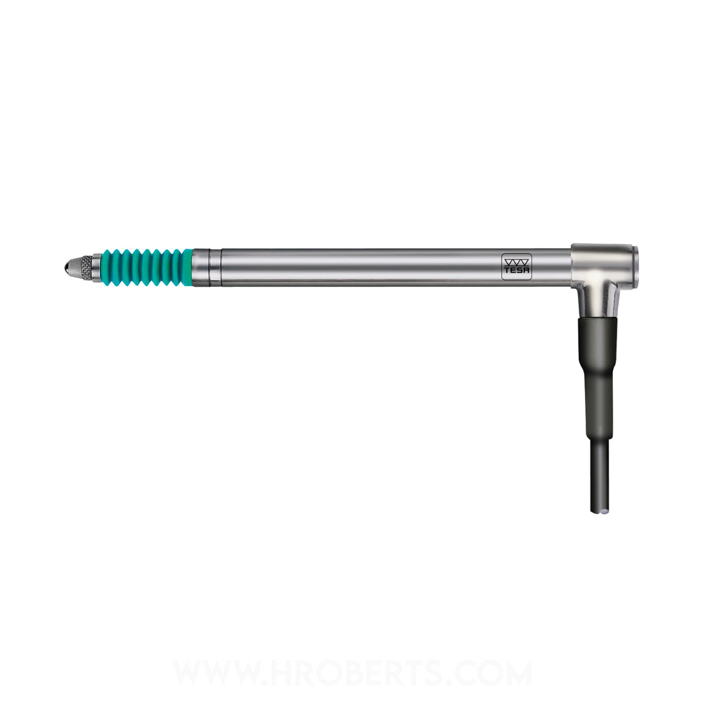 Tesa 03230042 GT62 Transducer Probe, Measuring Range +/- 5mm, Nominal Measuring Force 0.90 N, 90 Degrees Cable