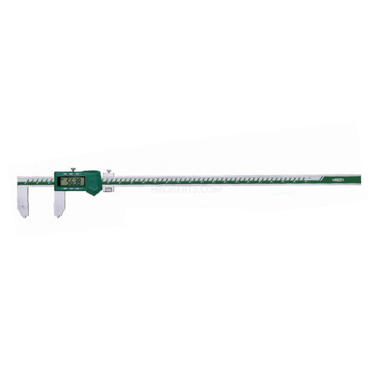 Insize 1179-600 Ring Groove Digital Caliper, Range 10-600mm / 0.4-24", Resolution 0.01mm / 0.0005", with Data Output
