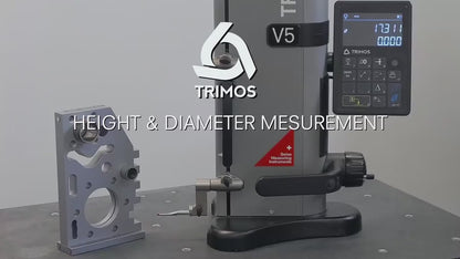 Trimos 20-V5-400 Digital Height Gauge V5,  Range 0 - 407mm / 0 - 16", Manual or Motorised with Air Cushion