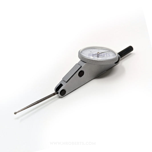 Verdict 01-3131 T31 Metric Lever Dial Indicator Horizontal Type, Graduation 0.01mm, Range 1.0mm, Scale 0-0.5-0, Stylus Length 40.59mm, Bezel Diameter 35mm