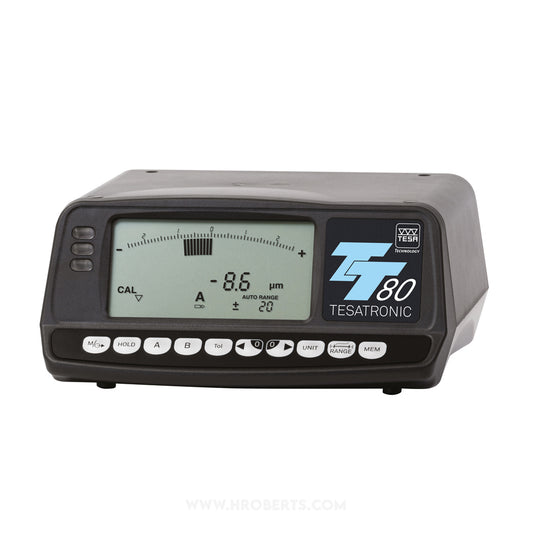 Tesatronic 04430011 TT80 Combined Analogue / Digital Display Unit with 9 Measuring Ranges with Numerical Interval to 0.01µm / 0.000001in