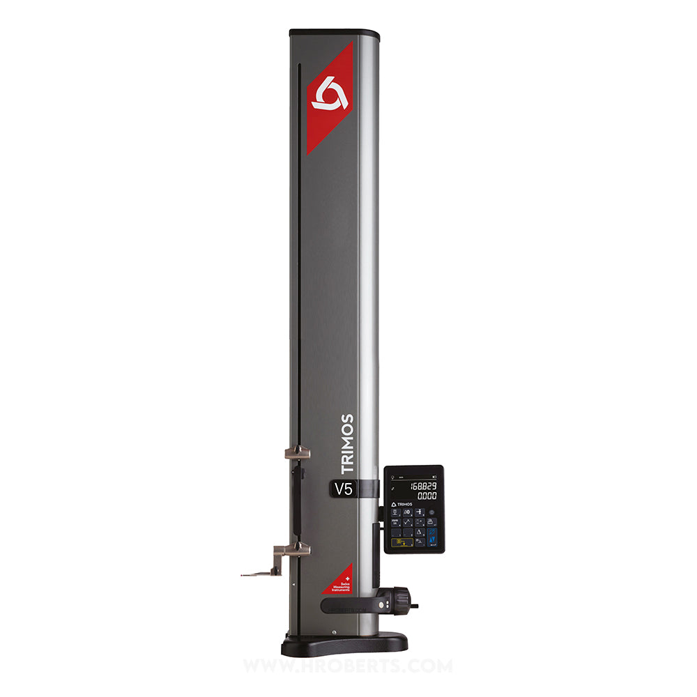 Trimos 20-V5-1100 Digital Height Gauge V5 Plus Motorised, Range 0 - 1110mm / 0 - 44" with Extension 0 - 1422mm / 0 - 56", Resolution 0.01mm, 0.001mm / 0.0005", 0.00005" with Air Cushion