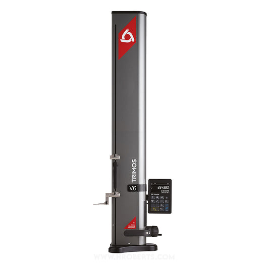Trimos 20-V6-1100 Digital Height Gauge V6 Plus Motorised, Range 0 - 1110mm / 0 - 44" with Extension 0 - 1422mm / 0 - 56", Resolution 0.01mm, 0.001mm / 0.0005", 0.00005" without Air Cushion