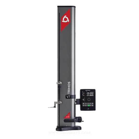 Trimos 20-V7-1100 Digital Height Gauge V7 Range 0 - 1110mm / 0 - 44" with Extension 0 - 1422mm / 0 - 56",  Resolution 0.0001mm / 0.00001", 2D Programming Statistics with Air Cushion