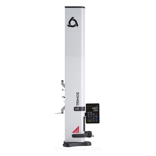 Trimos 20-V8-1100  Digital Height Gauge V8 Range 0 - 1109mm / 0 - 43" with Extension 0 - 1427mm / 0 - 56",  Resolution 0.0001mm / 0.00001" with Air Cushion