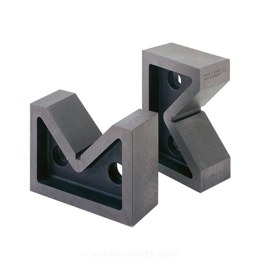 Moore & Wright 215 Vee Blocks Matched Pair, Capacity 160mm / 6.30"